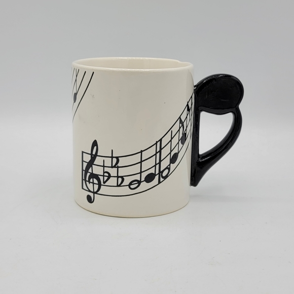 Shafford Original Sheet Music Staff Notes Musical Mug Vintage - Picture 12 of 13